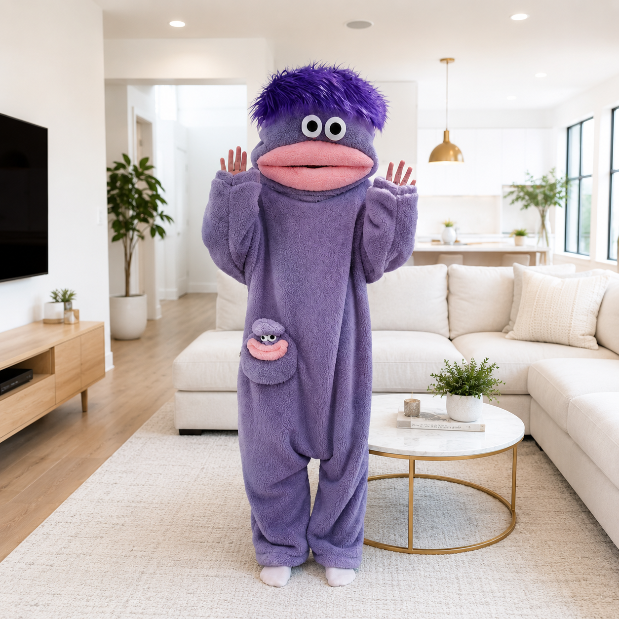 Cozy Monster Onesie