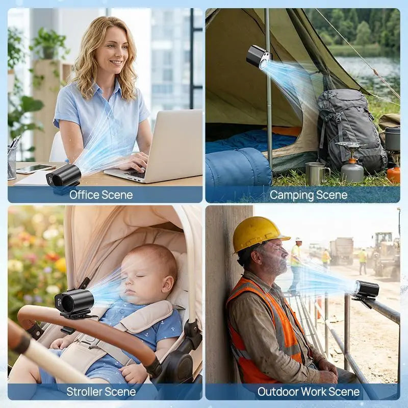 🌟Summer Child Car Clip Fan