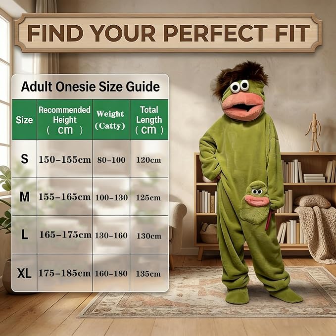 Cozy Monster Onesie Black plush hooded loungewear